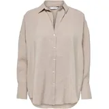 Only Hemd in Beige | M