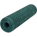 WINDHAGER Sechseck-Geflechte 0,5 x 10 m grün 70100