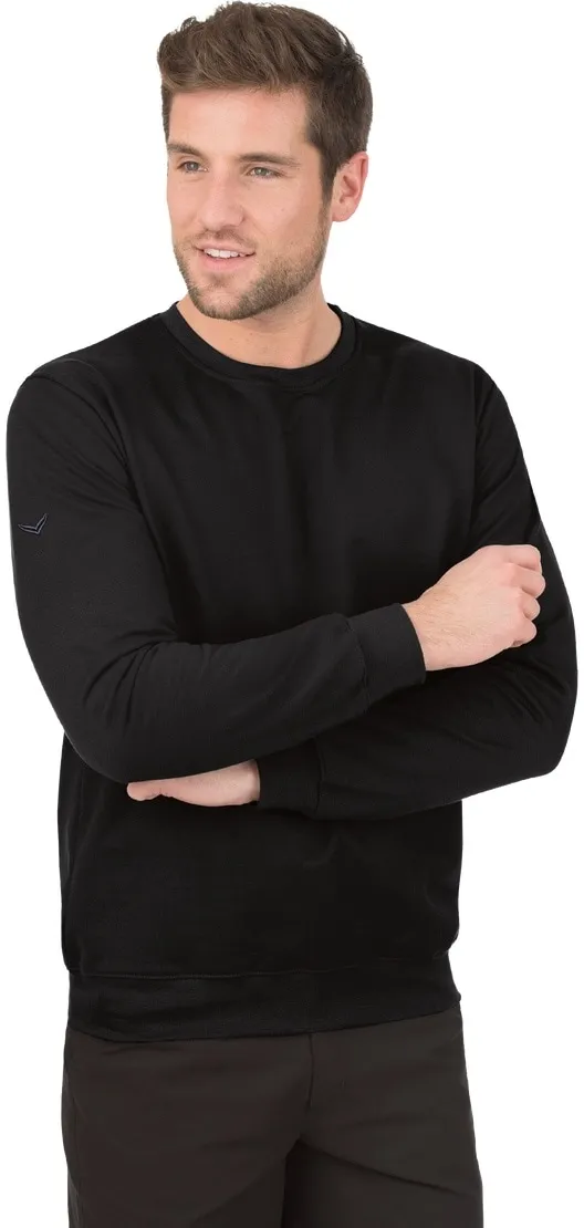 Sweatshirt TRIGEMA "TRIGEMA Sweatshirt" Gr. XXXL, schwarz Herren Sweatshirts