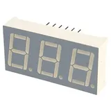 KINGBRIGHT 7-Segment-Anzeige Rot 2V BA56-12EWA