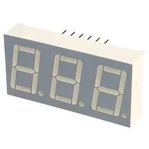KINGBRIGHT 7-Segment-Anzeige Rot 2V BA56-12EWA