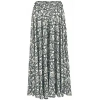 LASCANA Hosenrock Damen Bedruckt Blau/Creme 44