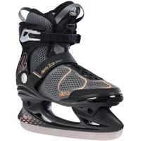 K2 Alexis Ice PRO Schlittschuhe, Black-Anthracite-Coral, EU: 42 (UK: