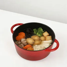 casativo Profi Gusseisen Topf-Set 3-tlg. Pfanne + Kochtopf + Stielkasserolle