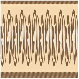 ascreation A.S. Création Borte selbstklebend Barock 10,05 m x 5 cm Braun-Beige