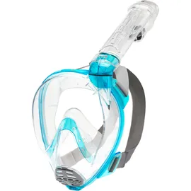 Cressi Baron Full FACE MASK Clear/Aquamarine S/M
