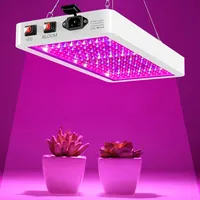 Pflanzenlampe LED Vollspektrum, 312 LED Grow Lampe 2000W Grow Light Wachstumslampen mit Doppelschalter Veg/Bloom, UV Lampe Pflanzen, Pflanzenleuchte Hängend für Gewächshauspflanzen, Gemüse, Blumen