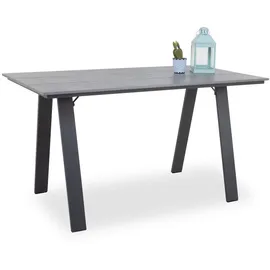 Outdoor Edge PRATO Gartentisch 135 x 75 x 76 cm grau