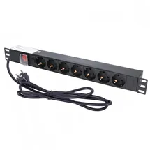 Extralink Steckdosenleiste 2 m Schwarz 7 St.