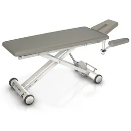 hwk therapieliegen Elektrische Therapieliege ""Solid E4"", 65 cm, Chrom, Weiß
