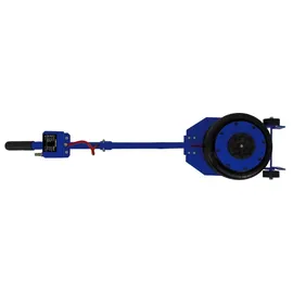 MonsterShop Wagenheber Gummi/Nylon/Stahl 16,5 – 40 cm blau