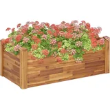 vidaXL Garten-Hochbeet 110 x 60 x 44 cm Braun