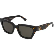 Tommy Hilfiger TH 2101/S Damen-Sonnenbrille Vollrand Cat Eye Acetat-Gestell, braun