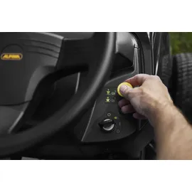 Alpina Rasentraktor AT3 98 A, 6,5 kW, Schnittbreite 98 cm, für Flächen bis 4500 m2, Seitenauswurf