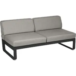 Fermob Bellevie 2 Sitzer Lounge Modul Mitte Aluminium
