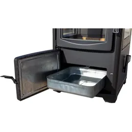Teba TKS 19 Stahl Schwarz/Abdeckplatte Glas