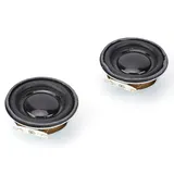 Tyenaza Mini Lautsprecher 3W, 2 Stück tragbare Horn Stereo Lautsprecher (4 cm) für Mini-Verstärker, klaren Klang