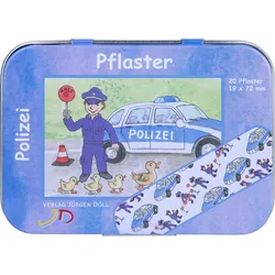 Kinderpflaster Polizei - Dose 20 ST