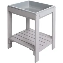roba Kindertisch Tiny onesize Massivholz grau lasiert