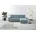 Ecksofa blau blau Ecksofa mit mit