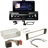 Pioneer SPH-20DAB DAB+ USB Bluetooth MP3 FLAC Einbauset für Seat Leon Toledo 1M