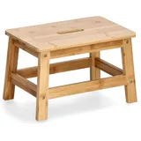 Zeller Fußbank 38,5 x 26 x 25 cm 1-tlg. braun