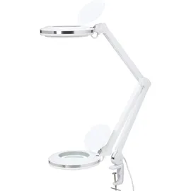 TOOLCRAFT TO-7173471 LED Lupenleuchte 60 SMD LED 8D 3X Vergrößerungsfaktor=3 x 127 mm 2021 Energieeffizienzklasse F (A - G)