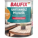 Baufix Gartenholz-Pflegeöl douglasie, seidenmatt, 1 Liter,