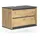 Vicco Waschbeckenunterschrank Edelin 2 Schubladen 80 x 50 x 45 cm Anthrazit/Artisan