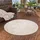 Snapstyle Hochflor Shaggy Teppich Feeling Mix Rund, (160 cm,