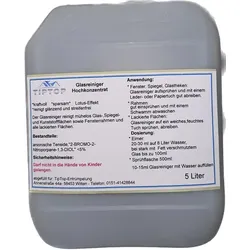Glasreiniger Hochkonzentrat 5L ergibt  bis zu 2000 L Glasreiniger