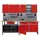 Ondis24 Werkbank Metall 240 cm rot/schwarz