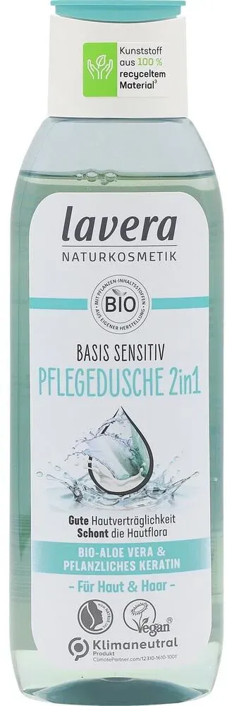 Lavera Basis Sensitiv Pflegedusche 2In1 Dt 250 ML