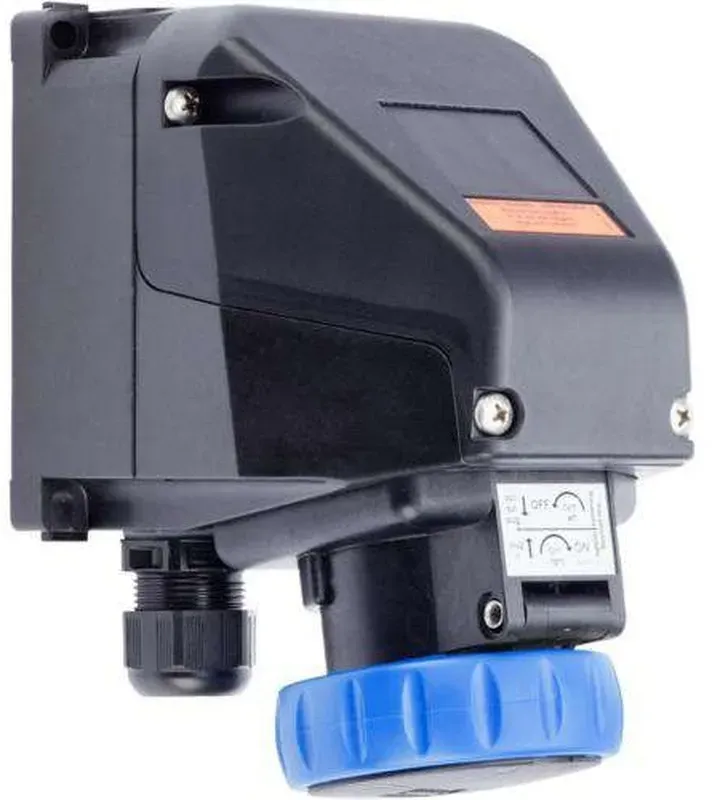 Stahl Kleinsteckdose 8572/13-306
