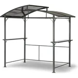 LECO Metallpavillon 2,45 x 1,5 m grau 13880999