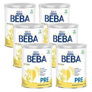 Nestlé BEBA PRE Anfangsmilch 6 x 800 g ab der Geburt