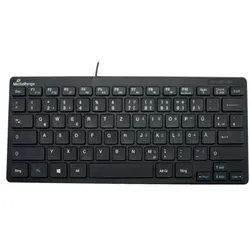 Tastatur-Maus-Set QWERTZ schwarz