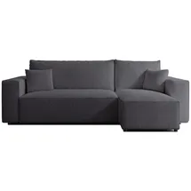 Selsey Eckcouch Bouclé 2-Sitzer Silber