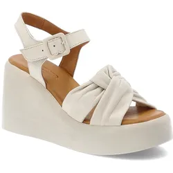 Beige Sandalen Artiker Keilschuhe, 38