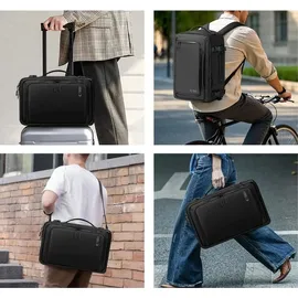 TECH-PROTECT Reiserucksack mit Platz für einen Laptop, 20l, Tech-Protect Defender S50, Schwarz