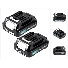 Makita Akku Power Set Li 12 V 2 x 2,0 Ah