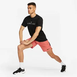 Nike Dri-FIT Fitness-T-Shirt Herren Black S