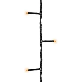 Lumineo Lichterkette Basic 40 LED 3 m, schwarzes Kabel, in klassisch warm | Gr.: onesize