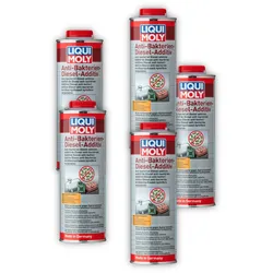 5x 1L LIQUI MOLY 21317 Additiv Anti-Bakterien-Diesel-Additiv Kraftstoff Biozid