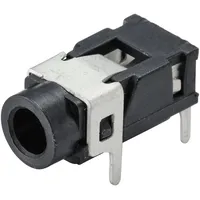 TRU Components TC-9465732 Klinken-Steckverbinder 3.5 mm Buchse, Einbau horizontal