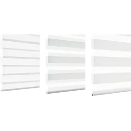 GARDINIA Doppelrollo 140 x 160 cm weiß