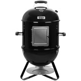 BBQ-Toro Räucherofen 3 in 1 Räuchertonne Ø 47 cm, 3in1 Smoker, Kugelgrill und Feuerstelle, Auch als Kugelgrill und Feuerstelle nutzbar schwarz