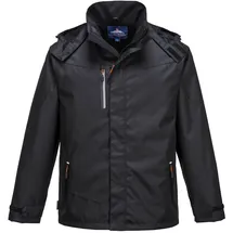 PORTWEST Outcoach-Jacke, Farbe: Schwarz, Größe: S, S555BKRS