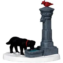 Lemax Deko-Ornament für Weihnachtsdekoration, Wasser-Brunnen