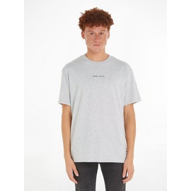 Tommy Jeans T-Shirt »TJM REG S NEW CLASSICS TEE EXT«, mit Rundhalsausschnitt, Gr. M, Silver Grey, , 47827442-M